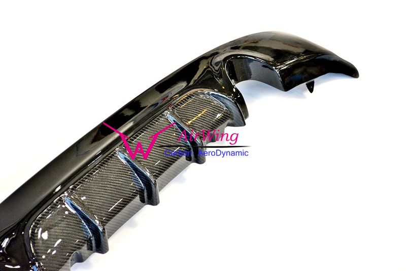  F22 M-TECH performance style carbon diffuser 4